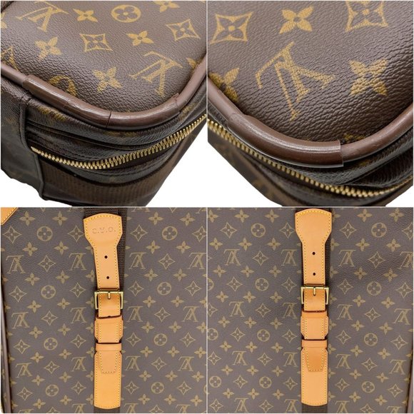 301754O Louis Vuitton Travel Bag Suitcase Satellite 70 Brown Monogram - Picture 10 of 16